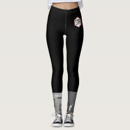 Leggings Polainas del logotipo de SciBabe
