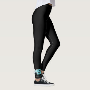 Leggings Polainas del logotipo del tobillo de MSD