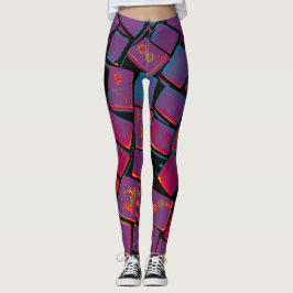 Leggings Polainas del Mah Jongg