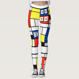 Leggings Polainas del Mah Jonng-Mondrian