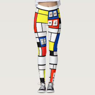 Leggings Polainas del Mah Jonng-Mondrian