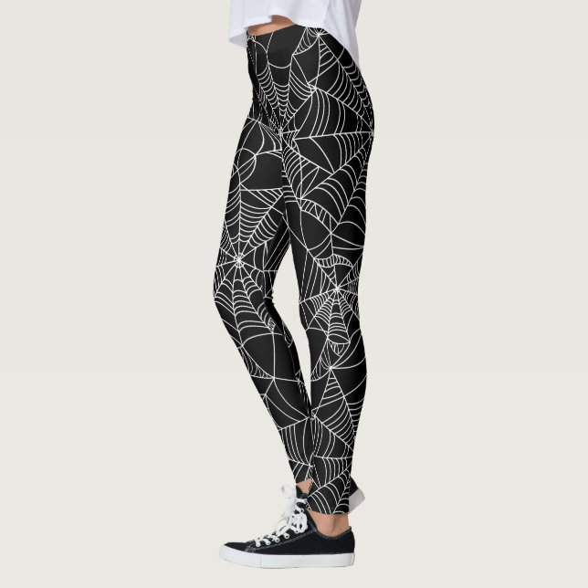 Leggings Polainas del modelo de la tela de araña de (Izquierda)