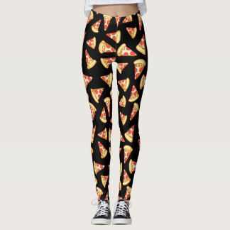 Leggings Polainas del modelo del dibujo de la rebanada de