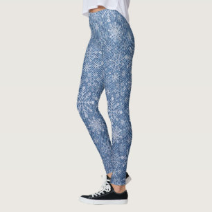 Leggings Polainas del modelo del dril de algodón del copo