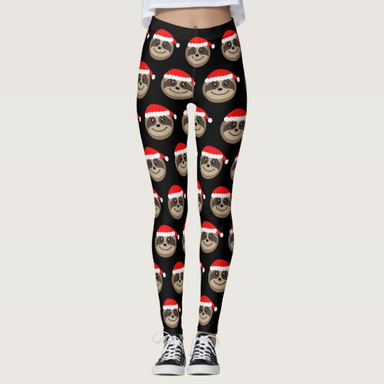 Leggings Polainas del navidad de Navidad de la pereza de