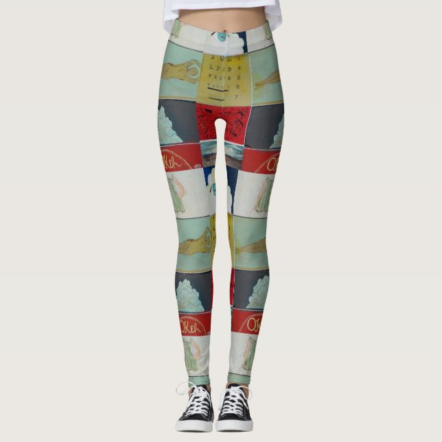 Leggings Polainas del ojo (Anverso)