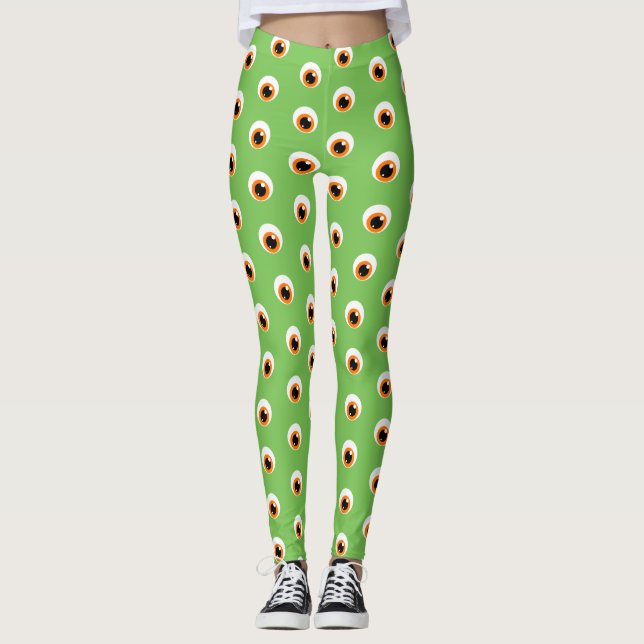 Leggings Polainas del ojo del monstruo (Anverso)