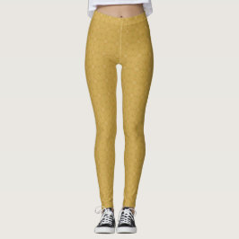 Leggings Polainas del oro de la cosecha
