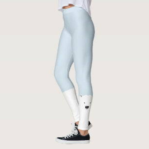 Leggings Polainas del oso polar