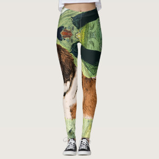 Leggings Polainas del perro de St Bernard