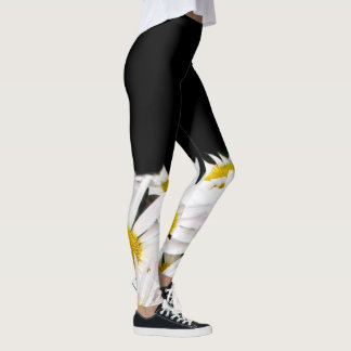 Leggings Polainas del personalizado de las margaritas