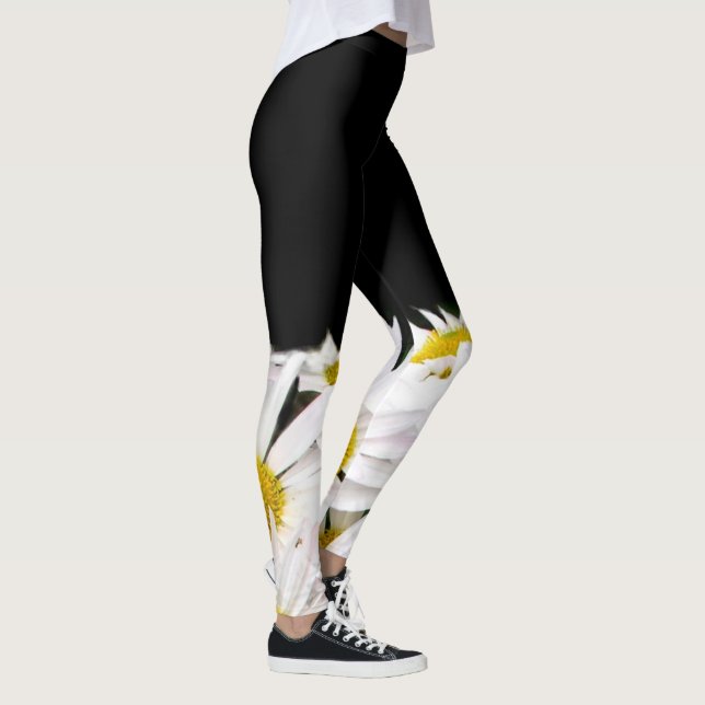 Leggings Polainas del personalizado de las margaritas (Derecha)