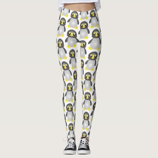 Leggings Polainas del pingüino (Anverso)