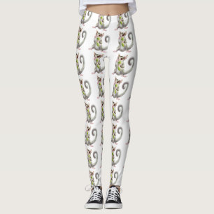 Leggings polainas del planeador del azúcar