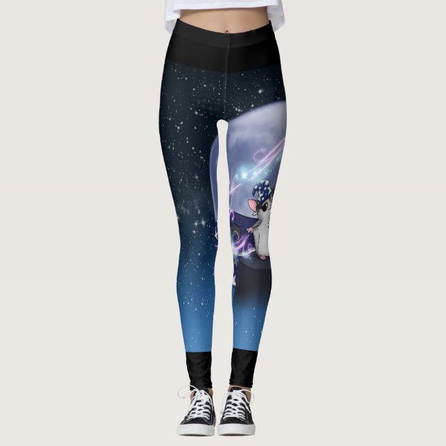 Leggings Polainas del planeador del azúcar (Anverso)