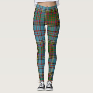 Leggings Polainas del tartán de Anderson
