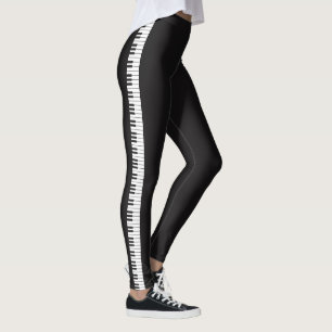 Leggings Polainas del teclado de piano