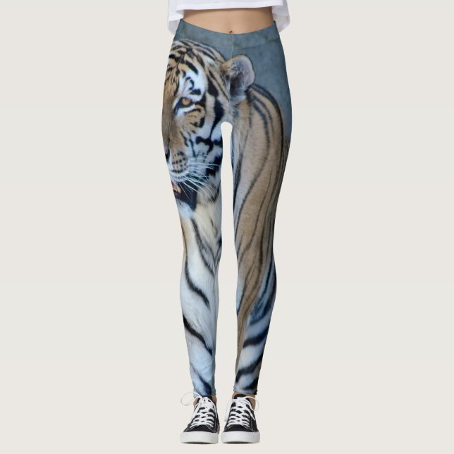 Leggings Polainas del tigre siberiano (Anverso)