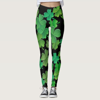 Leggings Polainas del trébol (personalizable)