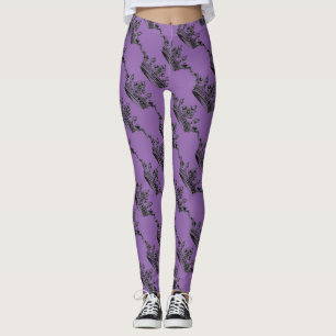 Leggings Polainas deportivas de Athleisure de la corona