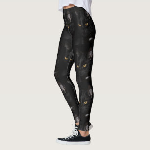 Leggings Polainas divertidas de Halloween de los ojos de