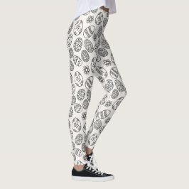 Leggings Polainas elegantes del estampado de flores el | de