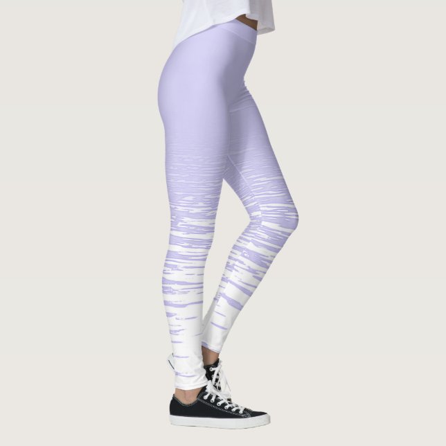 Leggings Polainas en sombras ligeras de la lavanda (Derecha)
