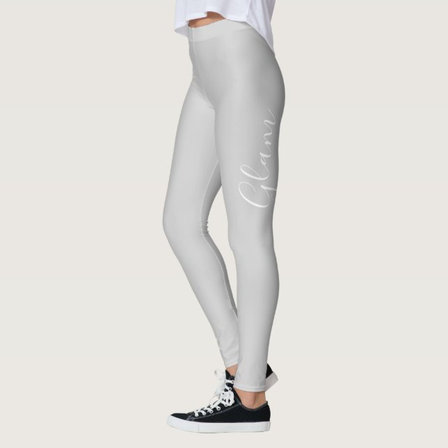 Leggings Polainas - encanto de plata (Izquierda)