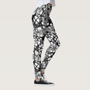 Leggings Polainas enredadas góticas del Web