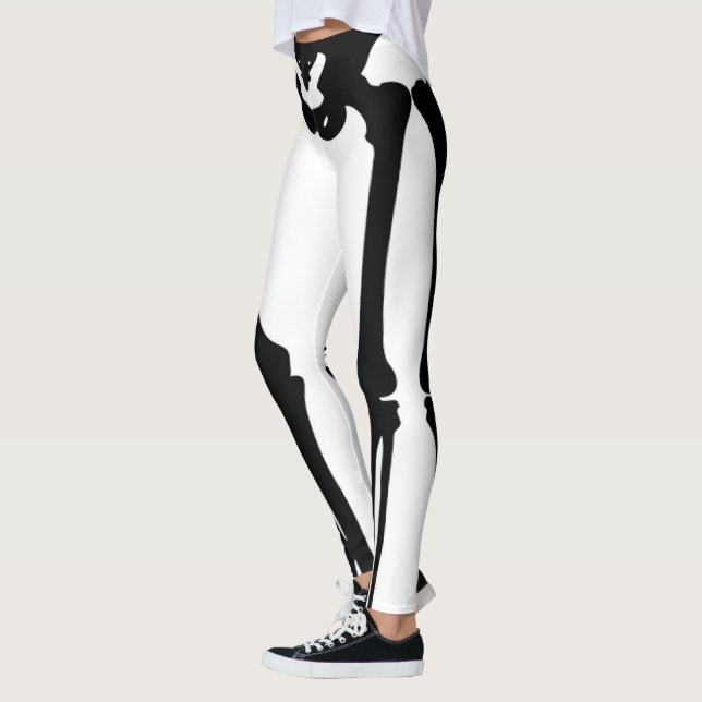 Leggings Polainas esqueléticas (Izquierda)