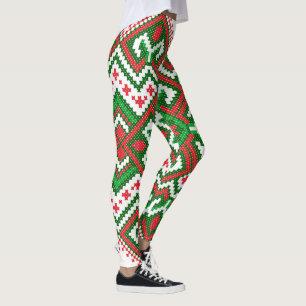 Leggings Polainas feas del navidad del modelo del suéter