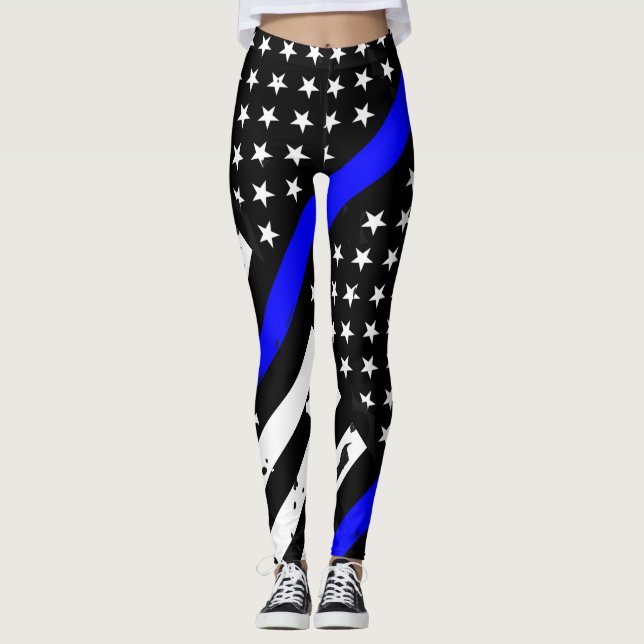 Leggings Polainas finas de Blue Line (Anverso)