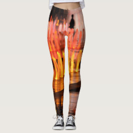 Leggings Polainas fotas, silueta hombre