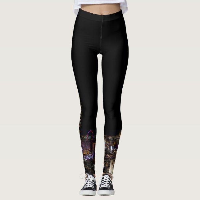 Leggings Polainas fuertes de Vegas (Anverso)