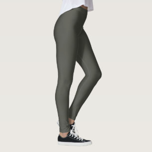 Leggings Polainas grises de metales pesados de moda