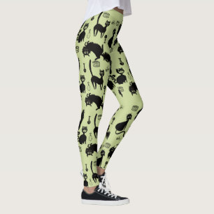 Leggings Polainas hambrientas del gato