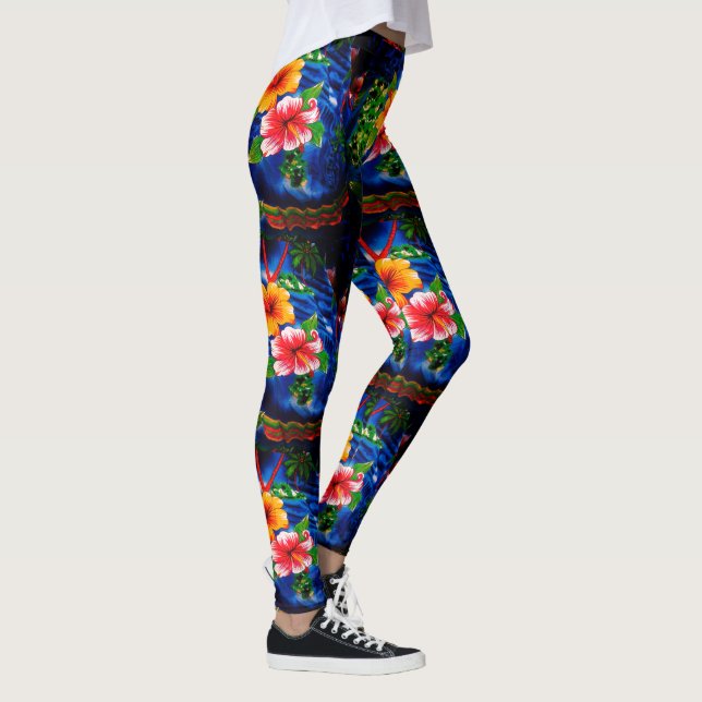 Leggings Polainas hawaianas (Derecha)
