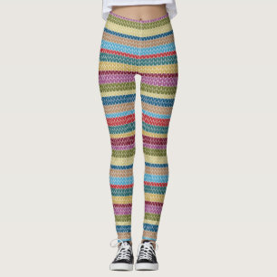 Leggings Polainas hechas punto