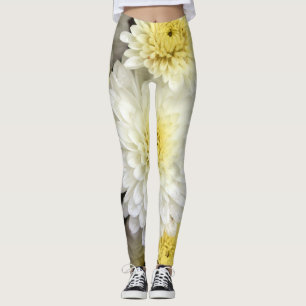 Leggings Polainas hermosas de la flor