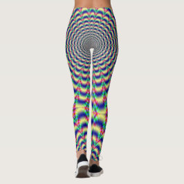 Leggings Polainas hipnóticas del diseño
