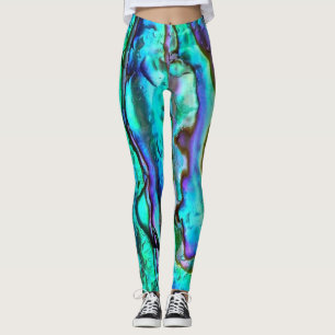 Leggings Polainas iridiscentes del Moonstone del ópalo