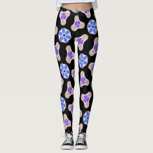 Leggings Polainas Jimette Diseño motivos florales