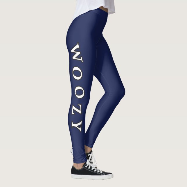 Leggings Polainas laterales aturdidas del logotipo (Derecha)
