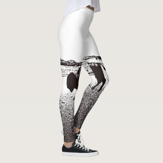 Leggings Polainas libres de la gama (Derecha)