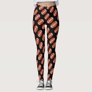 Leggings Polainas lindas del día del juego del fanático d