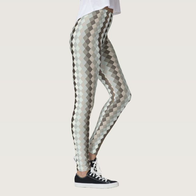 Leggings Polainas lindas del modelo de Argyle (Derecha)