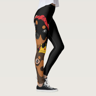 Leggings Polainas mínimas del Pin del Pinscher miniatura d