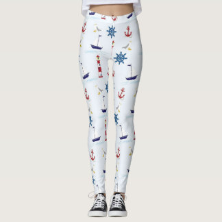 Leggings Polainas náuticas de la navegación feliz
