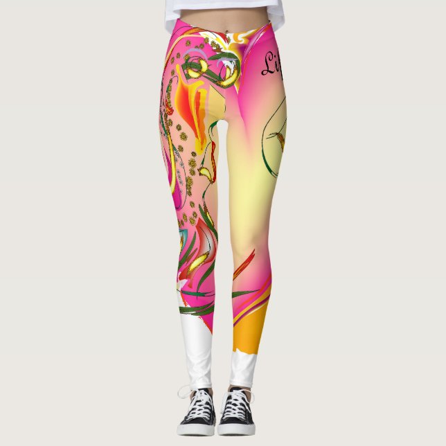 Leggings polainas para la yoga (Anverso)