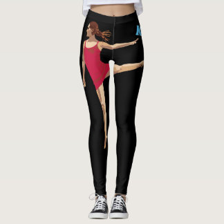 Leggings Polainas personalizadas del baile del ballet de la